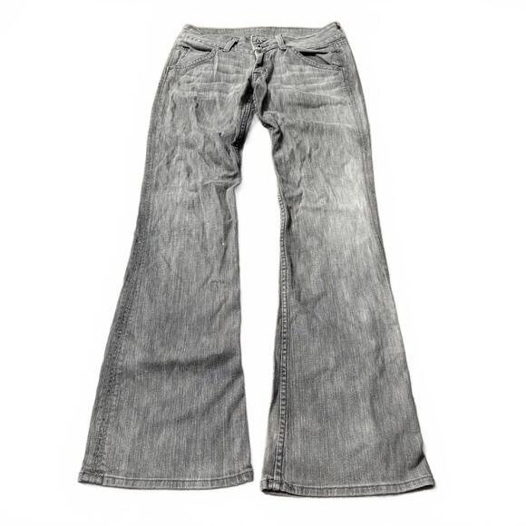 Vintage Y2K/2000s flared bootcut baggy Hudson jeans 38x34 - Picture 1 of 7